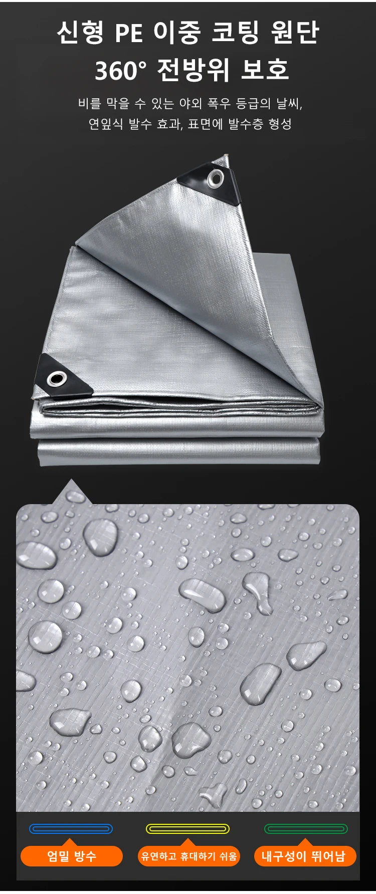 Thickened Sunshade Tarpaulin Truck Outdoor Sunscreen Tarpaulin Waterproof Double Silver Thickened Sunshade Cloth Rainproof Cloth - Buy online at  Vibe In Cart.