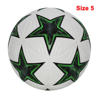 Soccer Ball Seamless PU Material Sizes 4 and 5