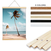 Magnetic Frames Teak Pine Wood Picture Poster Hanger Frame For Wall Art Canvas Print Painting Kids Room Home Decor 30x40 40x60CM - Buy online at  Vibe In Cart.