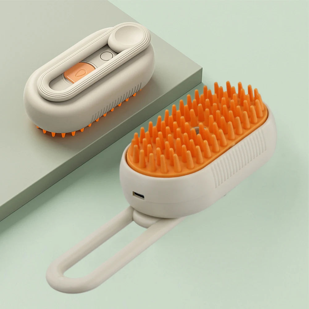 Cat Steam Brush Steamy Dog Brush 3 in 1 Electric Spray Cat Hair Brushes USB Rechargeable Dog Grooming Massage Comb for Pet Hairs - Buy online at  Vibe In Cart.