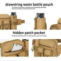 Multi-sport water bottle waist bag is detachable and suitable for outdoor sports such as mountaineering, camping, and hiking - Buy online at  Vibe In Cart.