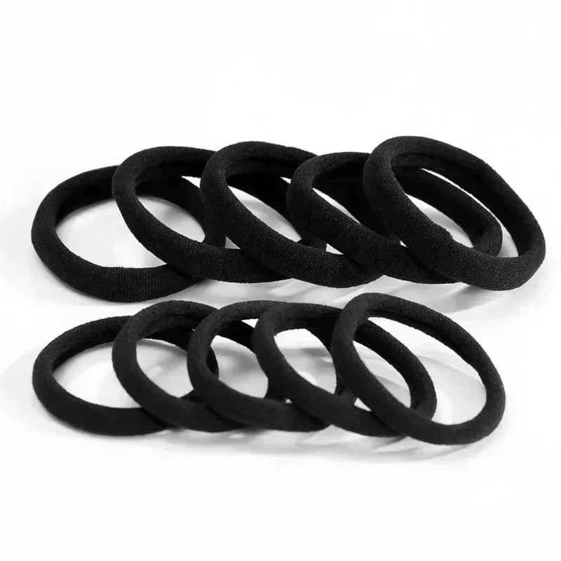 200PCS/Set Women Girls Basic Hair Bands Simple Solid Colors Elastic Headband Hair Ropes Ties Hair Accessories Ponytail Holder - Buy online at  Vibe In Cart.