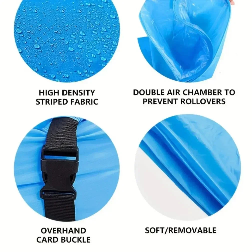 New Lazy Folding Camping Inflatable Sofa Portable Outdoor Inflatable Lounger Comfortable Outdoor Furniture Camping Air Mattress - Buy online at  Vibe In Cart.