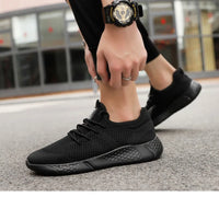 Men's Casual Sneakers Breathable Comfortable Walking Shoe Lace-up and Anti-slip Athletic Jogging Tennis Shoe Large Size 39-50 - Buy online at  Vibe In Cart.