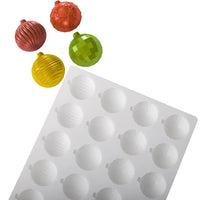 28-Cell Christmas Lantern Decorative Ball Design Chocolate Mold Candy Tools Silicone Cake Mold Dessert Bakeware Kitchen Baking S - Buy online at  Vibe In Cart.