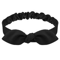 Women's Geometric Acrylic Elastic Headbands with Cross Knot