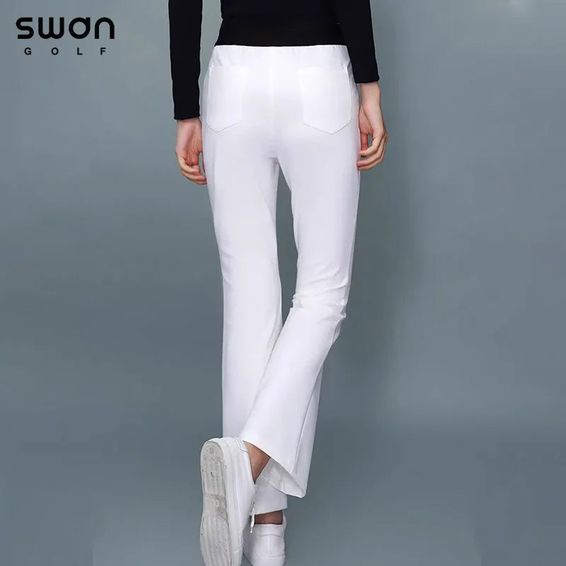 SG Golf Pants Women Autumn Winter Thick High Waist Trousers  Korean Sports Slim Warm Long Pants Ladies Golf Clothing - Buy online at  Vibe In Cart.