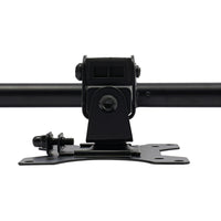 Adjustable Height Monitor Arm for 10-27 Inch Screens with 360 Degree Rotation in Black