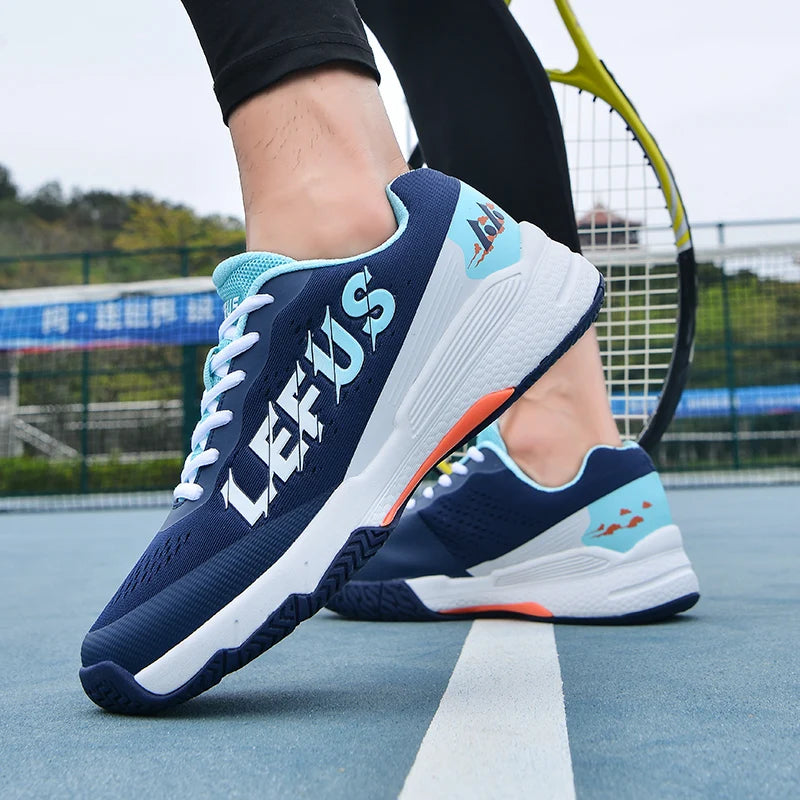 Professional Tennis Sneakers for Men Breathable Tennis Footwear Women Tennis Training Shoes Wear-Resisting Outdoor Sneakers - Buy online at  Vibe In Cart.