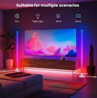 RGB LED Floor Lamp Remote & APP Control Music Sync Corner Lighting Modern Mood Lighting for Bedroom Living Room Gaming decor - Buy online at  Vibe In Cart.