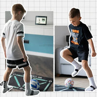 Football Training Mat Soccer Training Equipment Non Slip Foldable Kids Adults Dribble Mat Training Indoor Ourdoor Equipment - Buy online at  Vibe In Cart.