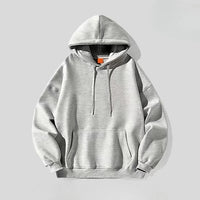 Men's hooded sweatshirt autumn and winter Y2K retro soft adult solid color autumn and winter street casual basic sweatshirt - Buy online at  Vibe In Cart.