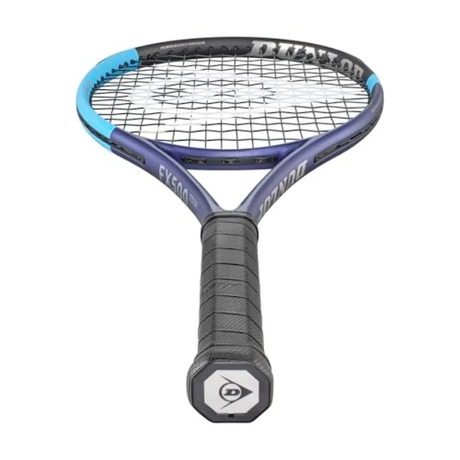 FX500 Tour Tennis Racket Blue/Black V26 for Professional Play Durable Carbon Fiber Frame Enhanced Grip and Control - Buy online at  Vibe In Cart.