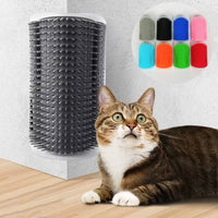 Cat Massage Tool Pet Hair Removal Massage Comb Wall Corner Self Cleaning Rubbing Brush Cats Toys Pet Beauty Supplies - Buy online at  Vibe In Cart.