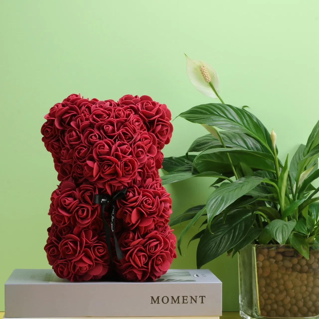 New Artificial Flower Eternal Rose Teddy Bear for Mom Mother's Day Birthday Valentine's Day Anniversary Gifts & Artificial Decor - Buy online at  Vibe In Cart.