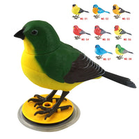 Simulated Electronic Singing Bird Toy with Motion and Sound Control