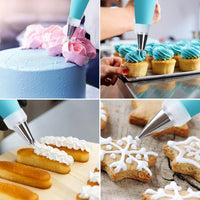 80PCS Cake Decorating Set-Non-Slip Turntable with 14 Piping Tips, Scrapers & Tools for Professional DIY Baking Tools Accessories - Buy online at  Vibe In Cart.