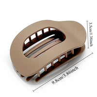 PC Hair Claw Clip for Women New Design Leopard Matte Curved Flat Styling Barrettes Acrylic Lying Down Hair Accessories - Buy online at  Vibe In Cart.