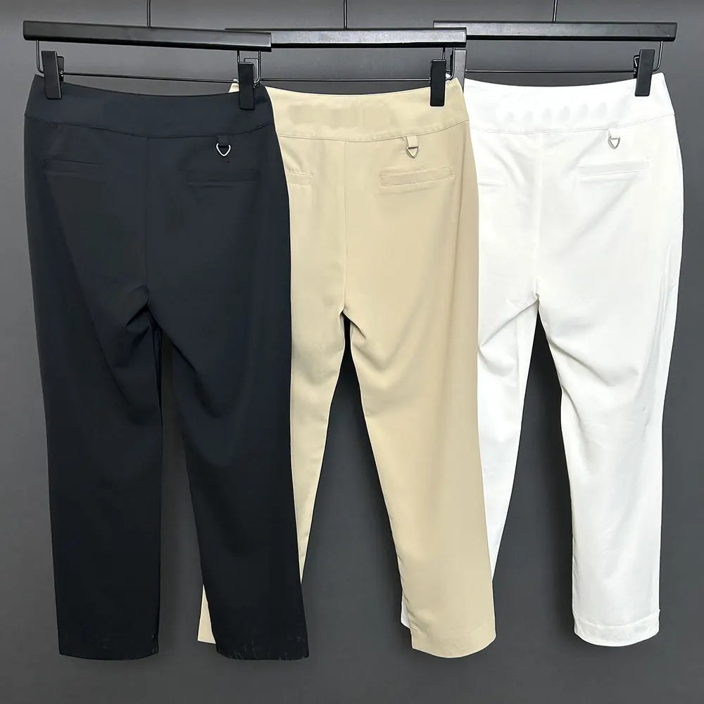 2026 new women's golf cropped pants, spring and autumn women's pants, comfortable, breathable, quick drying, free shipping - Buy online at  Vibe In Cart.