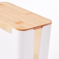 Wooden Cable Organizer Box for Desk Wire Management