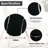 12Color Available Pre-Cut Tennis Balls Set of 4pcs Secure Fit for Most Walkers And Chairs Noise Reduction Walker Tennis Balls - Buy online at  Vibe In Cart.