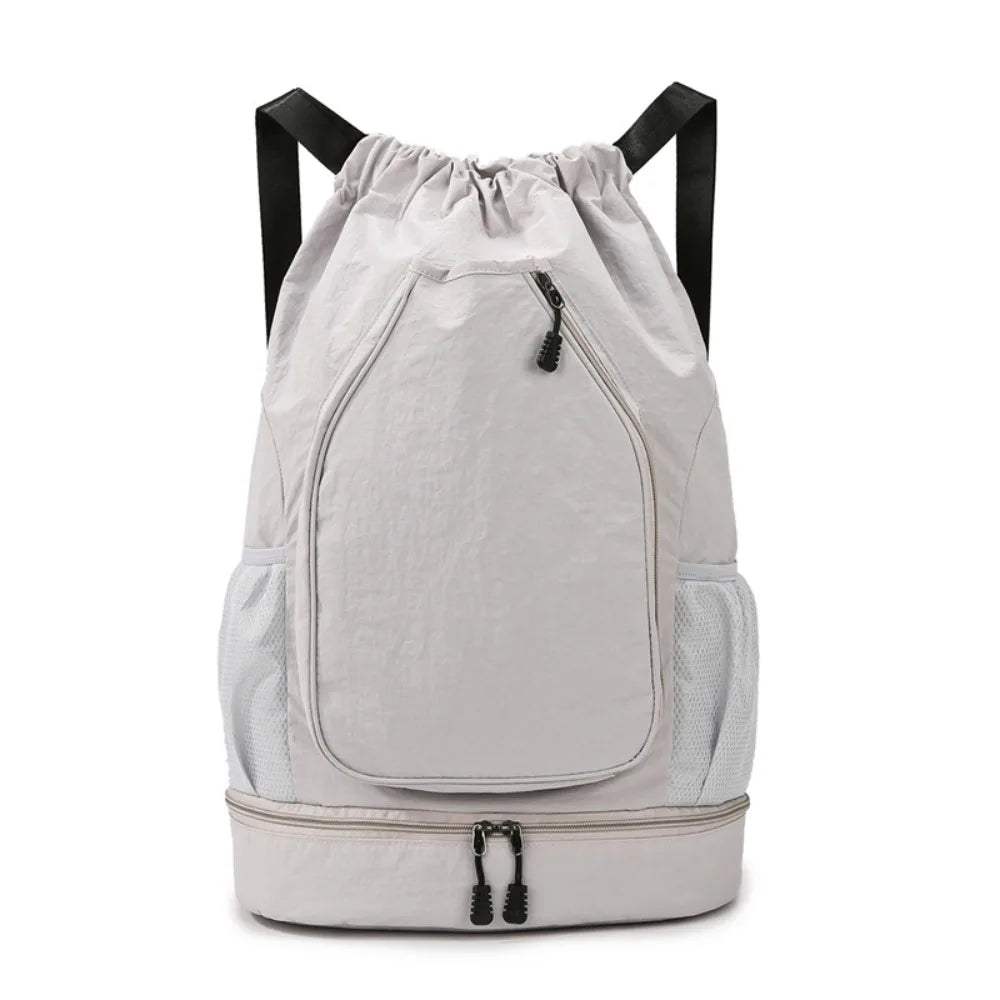 Large Tennis Racket Backpack with Shoes Pocket and Adjustable Strap