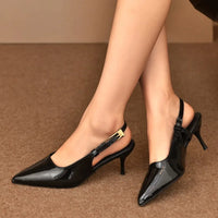 2026 New Summer Pointed Toe Women Sandals Fashion Singbacks Mules Shoes Ladies Elegant Thin Heel Stripper Party Sandalias - Buy online at  Vibe In Cart.