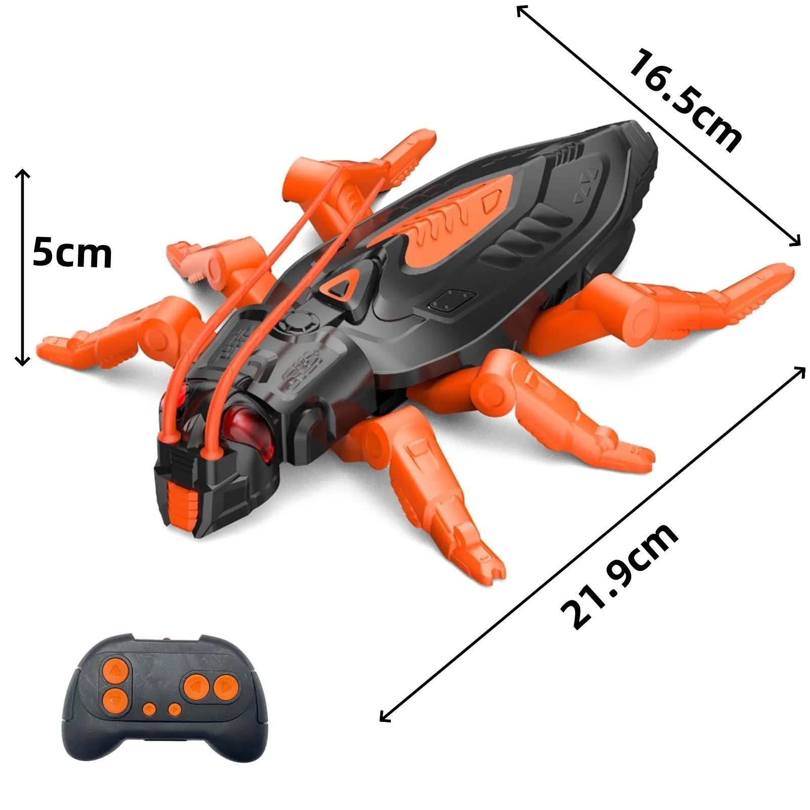 RC Wall Climbing Gecko Toys Biomimetic Crawling Insect Prank Toy Kids Remote Control Electric Robot Lizard Bionic Novelty Gift - Buy online at  Vibe In Cart.