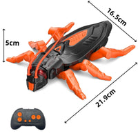 RC Wall Climbing Gecko Toys Biomimetic Crawling Insect Prank Toy Kids Remote Control Electric Robot Lizard Bionic Novelty Gift - Buy online at  Vibe In Cart.