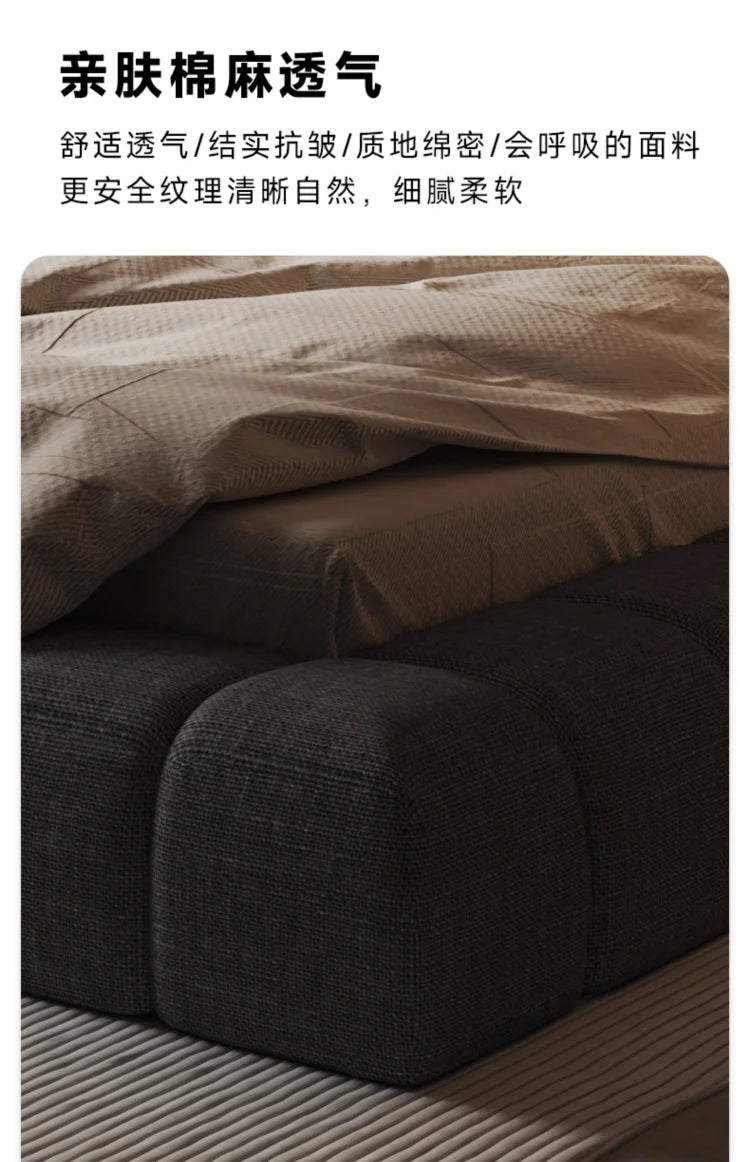 Frame High End Bed Aesthetics Tatami Minimalist Wedding Confortable Bed Master Bedroom Fashionable Design Muebles Furniture - Buy online at  Vibe In Cart.