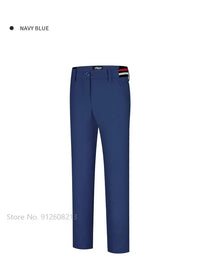 Children's Windproof Warm Golf Pants for Kids, Full Length, Elastic Band, Sizes S-XL