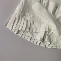 High Waisted Sports Short Skirt Summer New Style Cool Anti Glare Including Lined Shorts Fitness Yoga Quick Drying Pleated Skirt - Buy online at  Vibe In Cart.