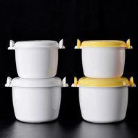 Microwave Rice Cooker Steamer Pot Pastamaker Oven Veggie Cookware Cooking Soup Pressure Pots Bowl Micro Vegetable Container - Buy online at  Vibe In Cart.