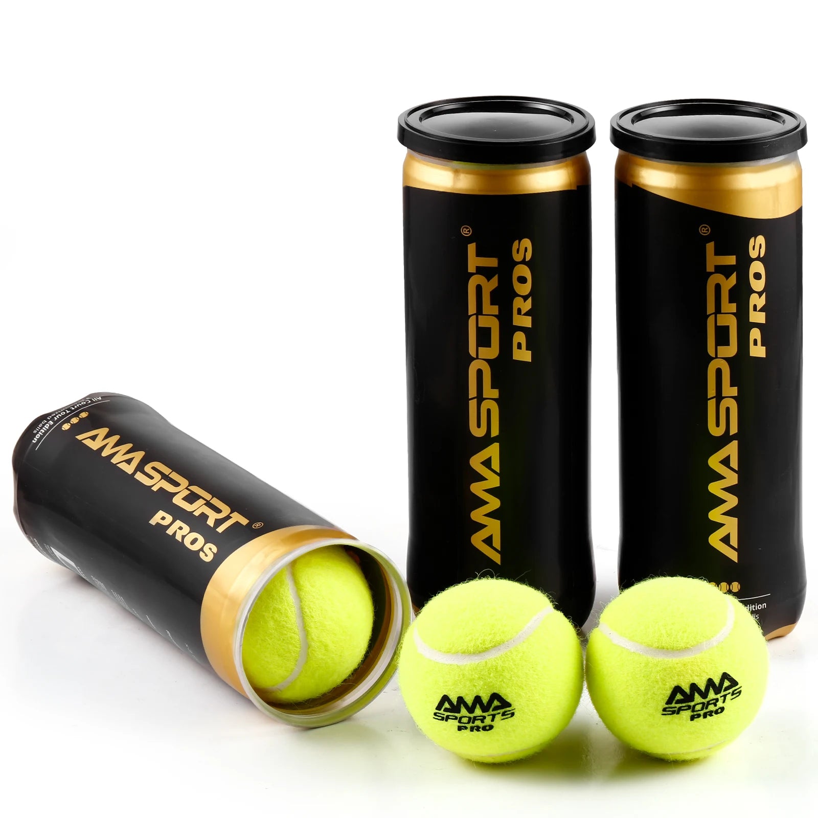AMASPORT Pressurized Paddle Balls Designed for Tournament Events Premium Wool Woven for Durability Tennis Ball Accessories - Buy online at  Vibe In Cart.