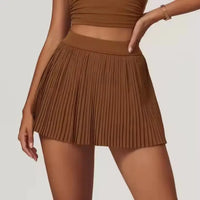 Women's fashion 2-in-1 golf tennis skirt pleated fitness suit with inner pocket, women's sexy style - Buy online at  Vibe In Cart.