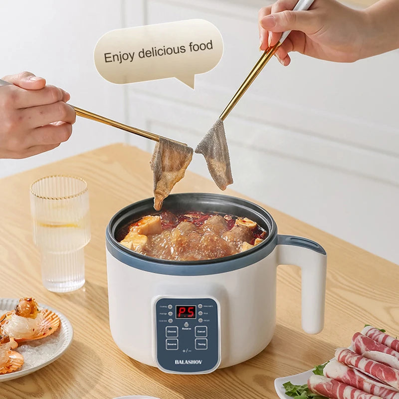 Electric Rice Cooker Multicooker Multifunction Pot Mini Hotpot Pan Soup Home Appliances for The Kitchen Pots Offers 1-2 People - Buy online at  Vibe In Cart.