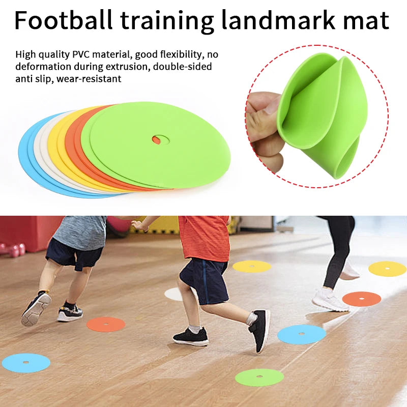 10 pieces of high quality football basketball training auxiliary sports training equipment accessories with holes landmark pad - Buy online at  Vibe In Cart.
