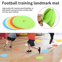 10 pieces of high quality football basketball training auxiliary sports training equipment accessories with holes landmark pad - Buy online at  Vibe In Cart.
