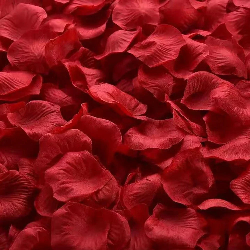Artificial Rose Petals in Red, White, and Gold, 100-10000 Pieces