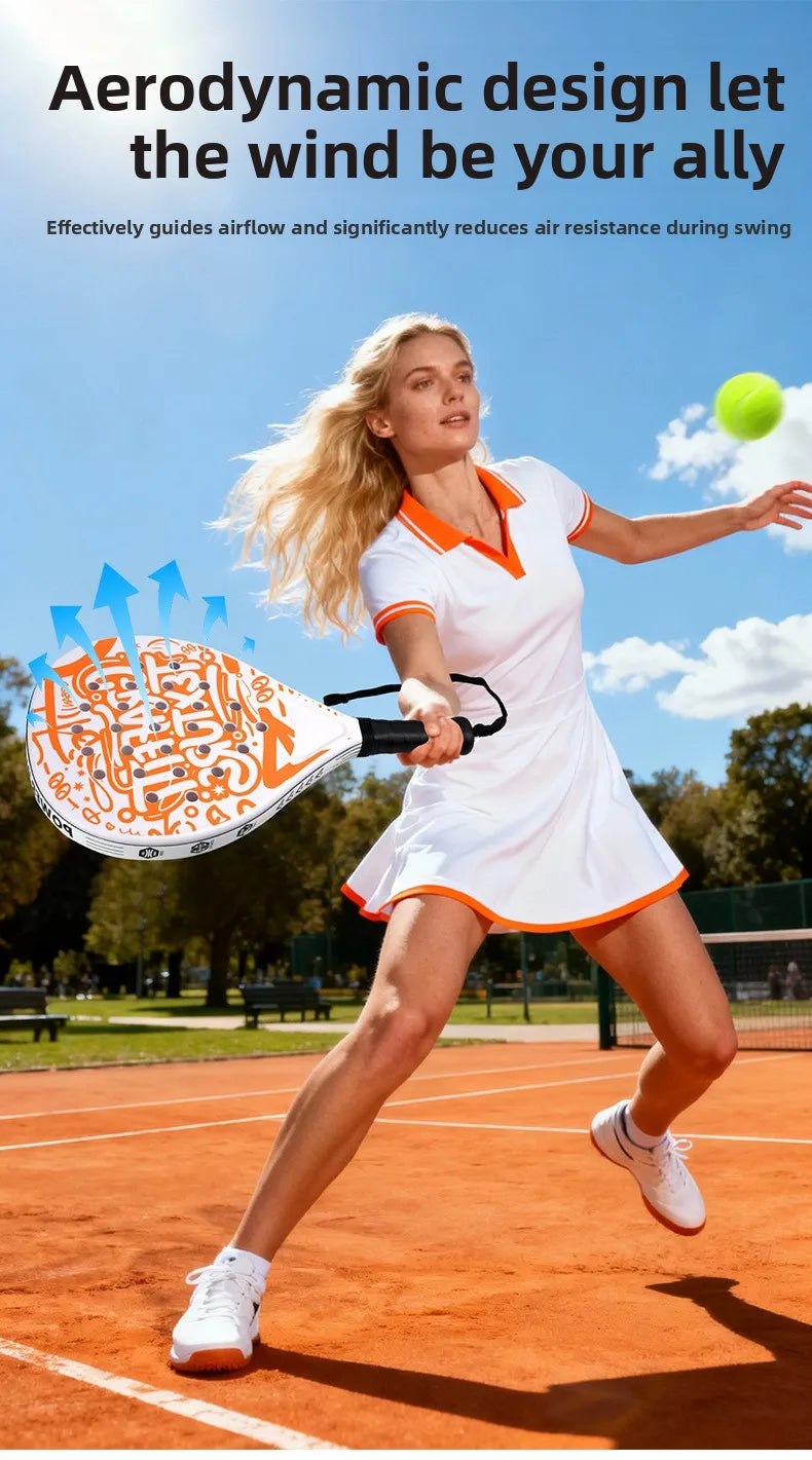 Padel Tennis Rackets beach tennis racket EVA Memory Flex Foam Core  Lightweight Outdoor Sports Men and Women Racket - Buy online at  Vibe In Cart.