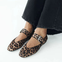 Summer Autumn New Shoes Women Flats Shallow Mouth Autumn Pointed Ballerinas Fall Leopard Retro Dress Shoes Zapatos De Mujer - Buy online at  Vibe In Cart.