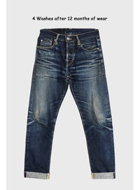 Red Tornado 16oz Slim Fit Jeans Rinsed Pink Selvedge Denim Straight Leg Pants - Buy online at  Vibe In Cart.