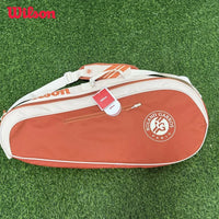Wilson Roland Garros 2025 Team 3PK Backpack French Open Multi functional Large Capacity Orange Double Single Tennis Bag - Buy online at  Vibe In Cart.