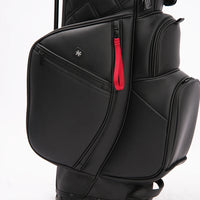 OEM Custom Logo 514 Way Waterproof PU Leather Golf Stand Bag Durable Polyester & Nylon Black Gray Club Bag - Buy online at  Vibe In Cart.