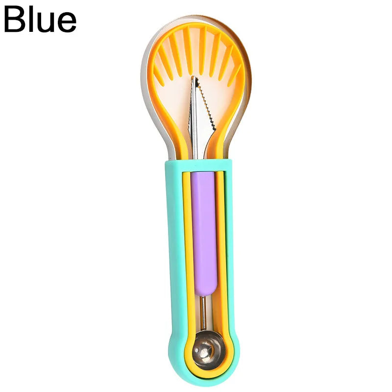 JJYY 3 In 1 Avocado Slicer Shea Corer Butter Fruit Peeler Cutter Pulp Separator Plastic Knife Kitchen Vegetable Tools - Buy online at  Vibe In Cart.