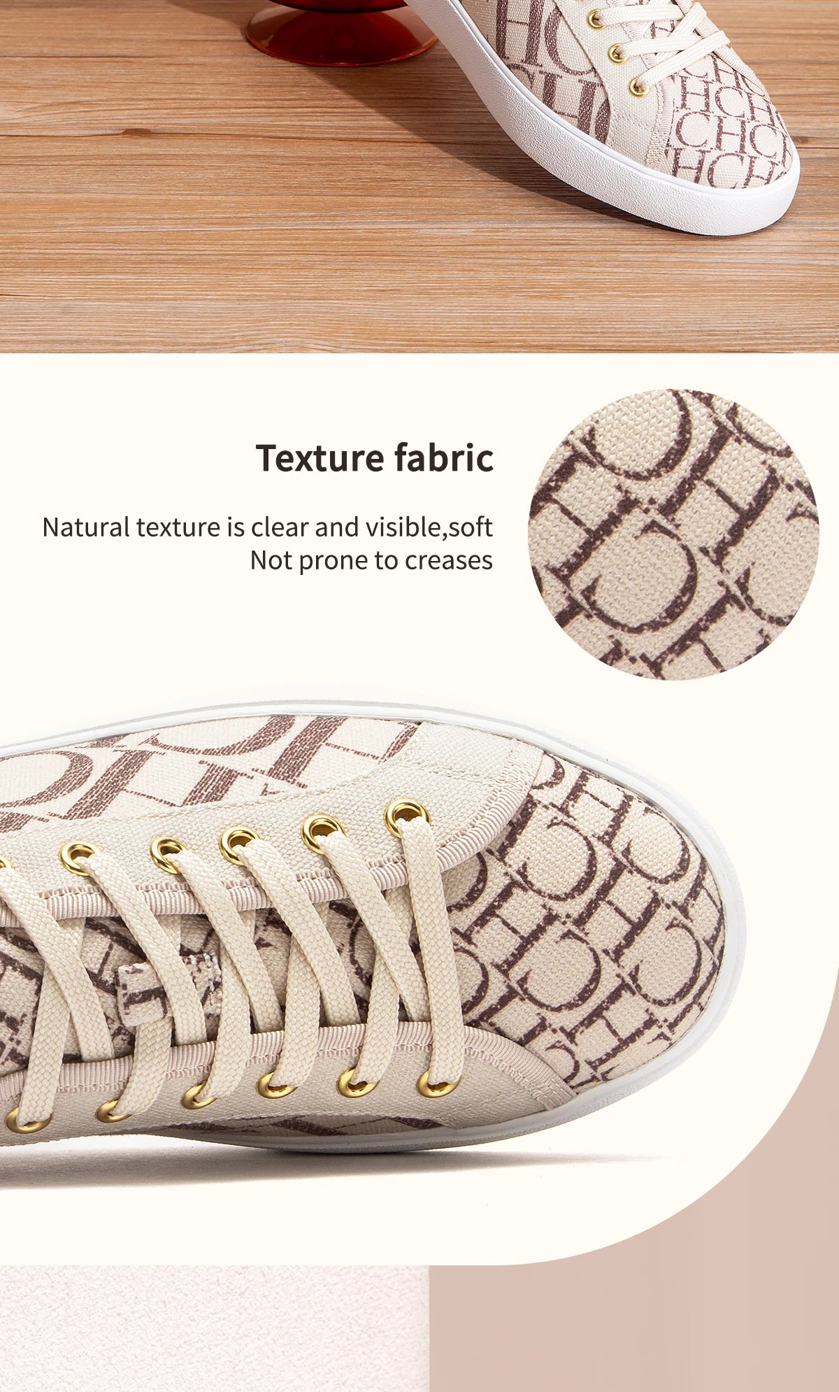 C-H Women's Casual Shoes  Autumn New Comfortable Canvas Shoes Skeleton Correction Woman Walking Shoes - Buy online at  Vibe In Cart.