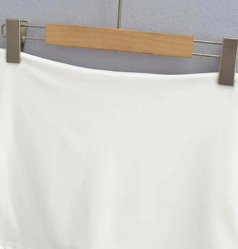 Women Low Rise Mini Skirt With Take The Short Cut Detail Slim Fit Mini Skort