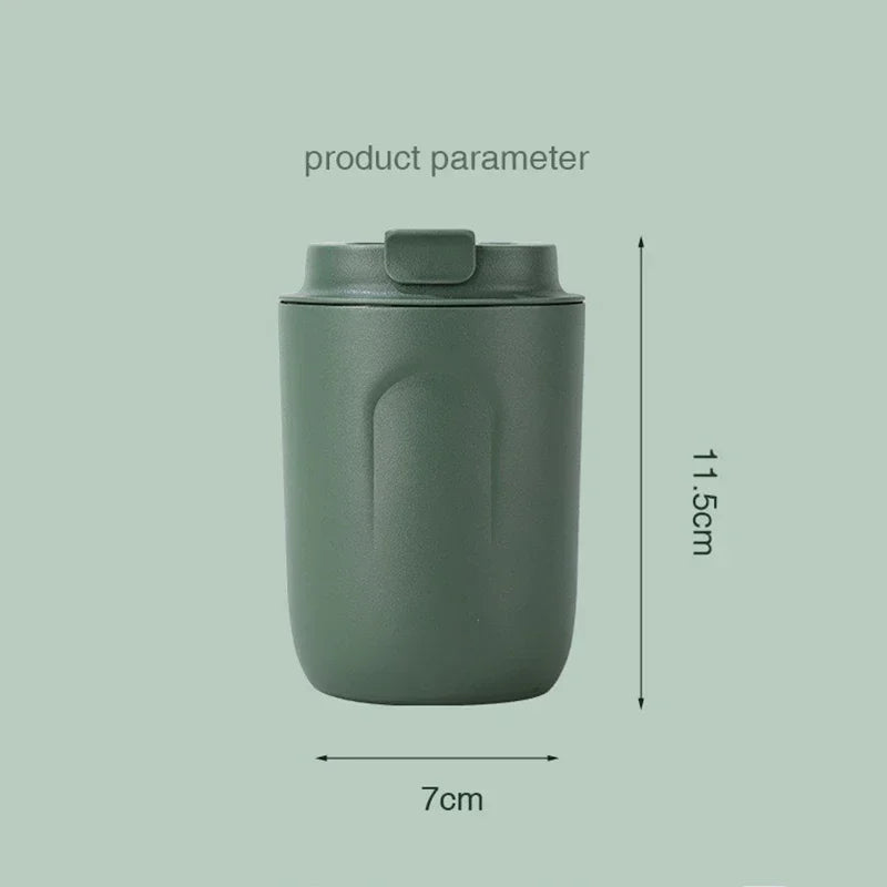 Mini Thermos Bottle Coffee Mug Stainless Steel Cup Thermal Leakproof Vacuum Flask Double Wall Tumbler Insulated Travle Drinkware - Buy online at  Vibe In Cart.