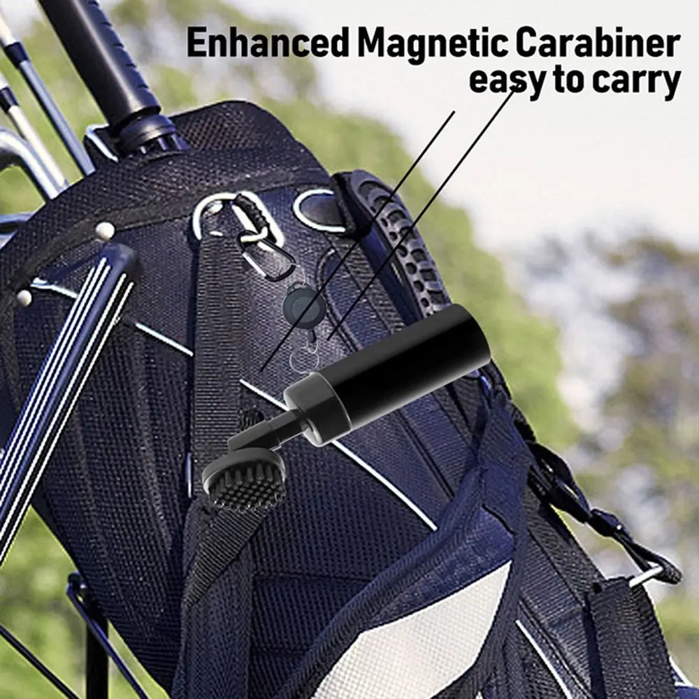 Golf Club Groove Cleaning Brush with Leakproof Water Reservoir and ABS Material