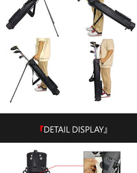 Lightweight Golf Club Bag With Bracket Golf Gun Rack Bags, Waterproof Golf Stand Carry Bag - Buy online at  Vibe In Cart.
